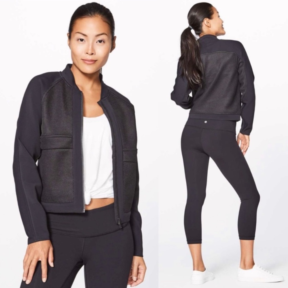 Black Lululemon jacket